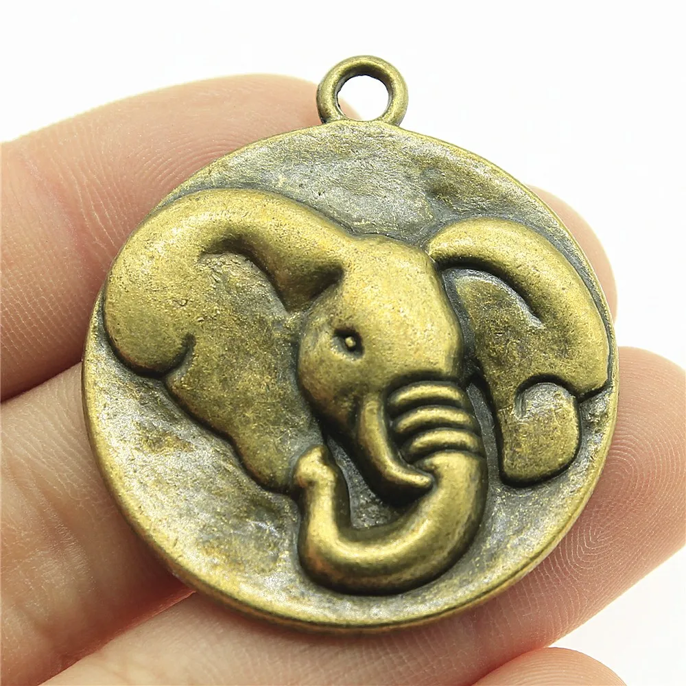 10pcs 38mm Elephant Charm For Jewelry Making Antique Bronze Color Pendant Charm Jewelry Accessories
10pcs 38mm Elephant Charm For Jewelry Making Antique Bronze Color Pendant Charm Jewelry Accessories