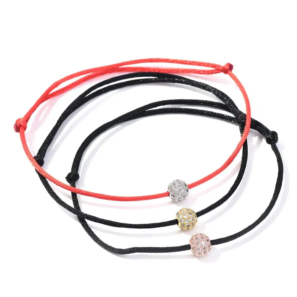 CHSXY High Quality Cubic Zircon Ball Bead Charm Bracelet Lucky Friendship Red Thread Rope Bracelet Minimalism Hand-woven Jewelry
CHSXY High Quality Cubic Zircon Ball Bead Charm Bracelet Lucky Friendship Red Thread Rope Bracelet Minimalism Hand-woven Jewelry