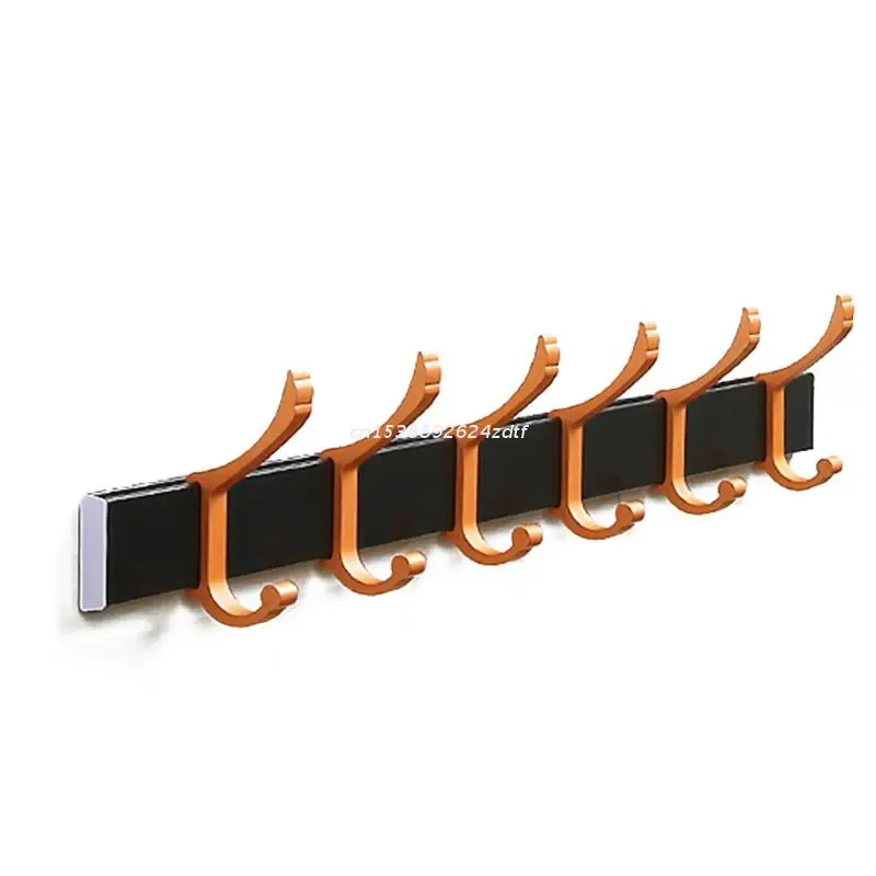4/6 Hooks Space Aluminum Kitchen Punch-free Wall Hooks Bathroom Row Hook Dropshipping
4/6 Hooks Space Aluminum Kitchen Punch-free Wall Hooks Bathroom Row Hook Dropshipping