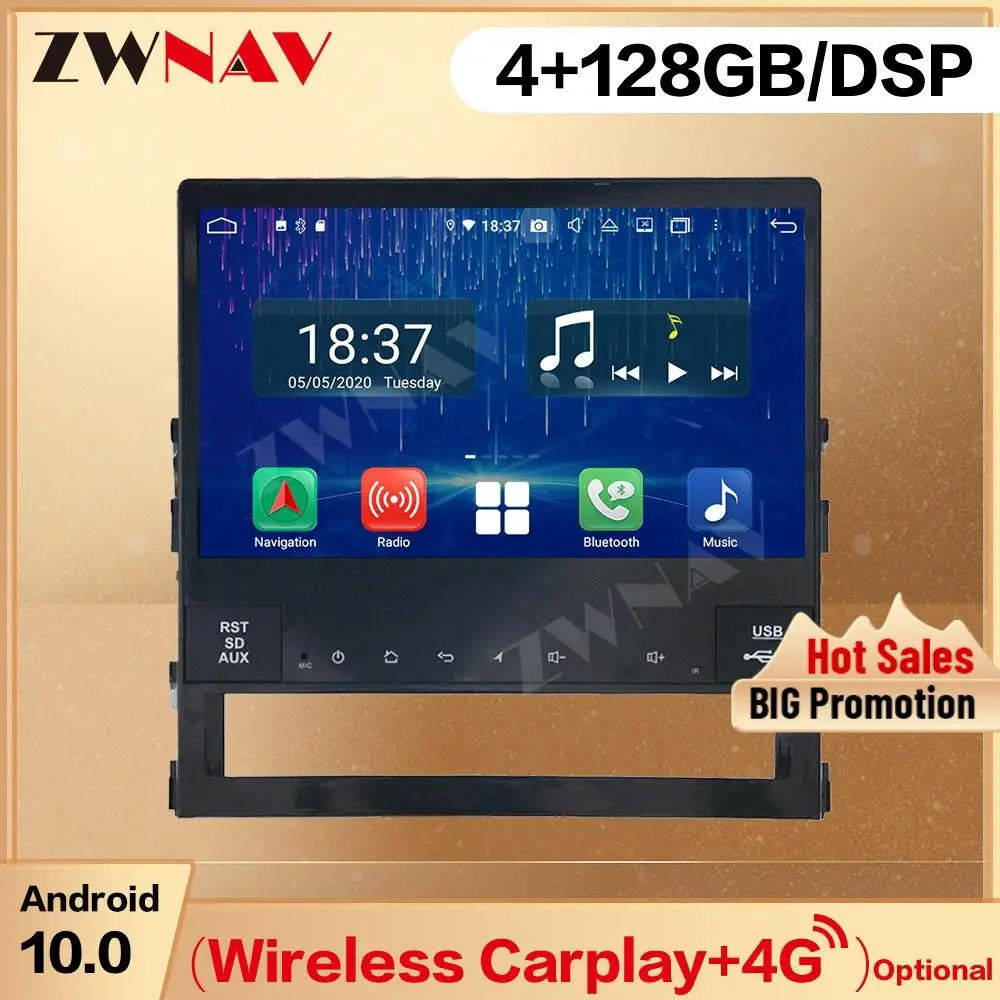 128 г Carplay 2 Din для Toyota Land Cruiser 2020 Android 10,0 Экран автомобильный проигрыватель аудио радио GPS навигации головное устройство DVD Авто Радио стерео
128 г Carplay 2 Din для Toyota Land Cruiser 2020 Android 10,0 Экран автомобильный проигрыватель аудио радио GPS навигации головное устройство DVD Авто Радио стерео