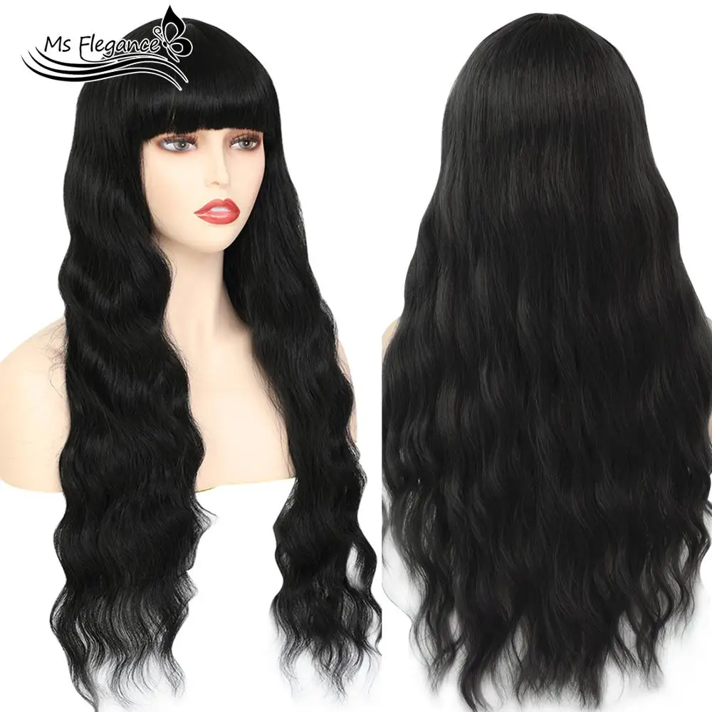 MS Water Wave Wig 24in Synthetic Wigs for Women Black Blonde etc. Natural Hair Extension Heat Resistant Fiber Wig Cosplay 
MS Water Wave Wig 24in Synthetic Wigs for Women Black Blonde etc. Natural Hair Extension Heat Resistant Fiber Wig Cosplay