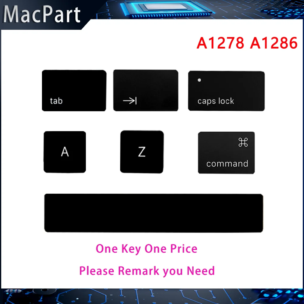Original A1466 A1425 A1502 A1398 A1278 A1286 key cap for macbook laptop keycap keyboard backlight all kind of languages
Original A1466 A1425 A1502 A1398 A1278 A1286 key cap for macbook laptop keycap keyboard backlight all kind of languages