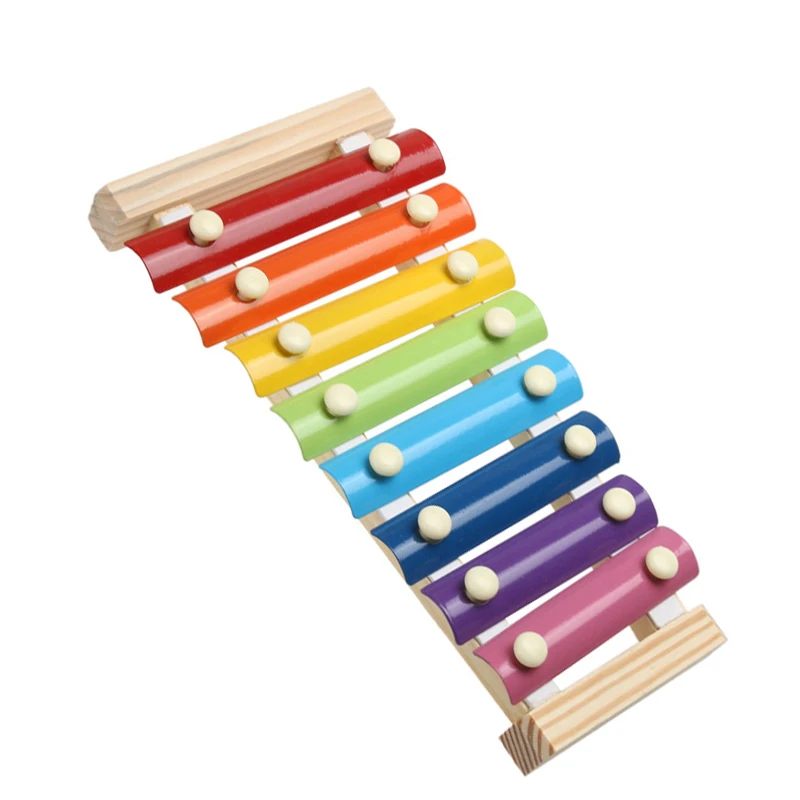 2020 New Imitat Music Instrument Toy Wooden Frame Xylophone Children Kids Toys Baby Educational Gifts With 2 Mallets | Игрушки и хобби