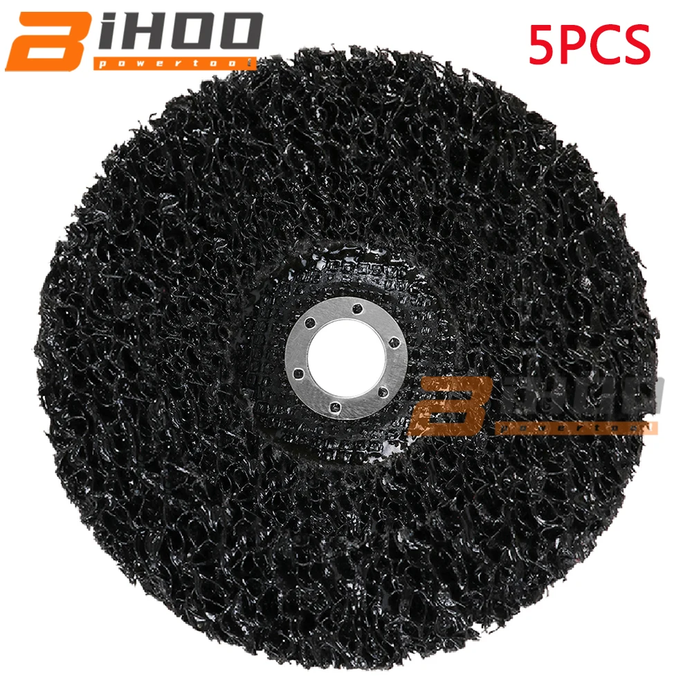 115/125mm 5PCS Poly Strip Disc Abrasive Wheel Paint Rust Remover Clean Sanding Wheels For Motorcycles Durable Angle Grinder Car
115/125mm 5PCS Poly Strip Disc Abrasive Wheel Paint Rust Remover Clean Sanding Wheels For Motorcycles Durable Angle Grinder Car
