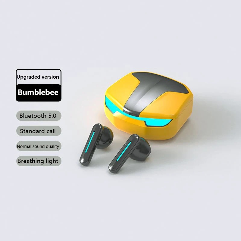 E-sports gaming Bluetooth headset TWS wireless in-ear 5.2 sports drop Noisy headphones 
E-sports gaming Bluetooth headset TWS wireless in-ear 5.2 sports drop Noisy headphones
