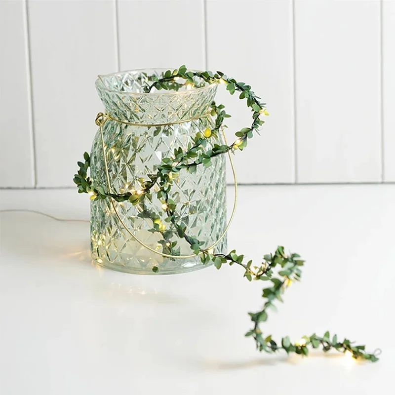 LED Rattan Decoration Leaf Garland Battery Fairy Tale String Lights Family Wedding Holiday Reception Christmas Warm Decoration
LED Rattan Decoration Leaf Garland Battery Fairy Tale String Lights Family Wedding Holiday Reception Christmas Warm Decoration