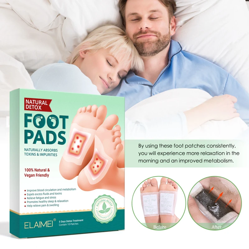 ELAIMEI 10pcs/lot Foot Patch Foot Foot Patch Slimming Improve Sleep Improve Foot Health Herbal Adhesive Foot Skin Care
ELAIMEI 10pcs/lot Foot Patch Foot Foot Patch Slimming Improve Sleep Improve Foot Health Herbal Adhesive Foot Skin Care