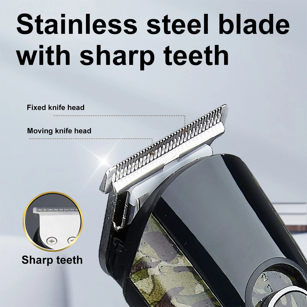 Electric Washable Rechargeable Metal USB Hair Clipper Professional Barber Trimmer With Carbon Steel Cutter Head Professional
Electric Washable Rechargeable Metal USB Hair Clipper Professional Barber Trimmer With Carbon Steel Cutter Head Professional