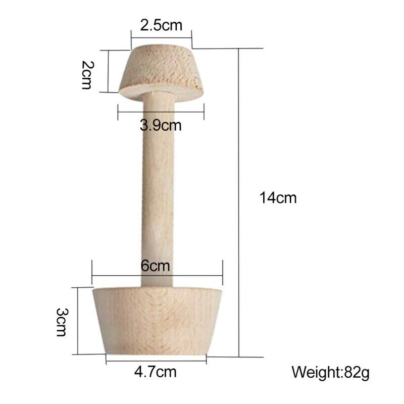 Portable Wooden Egg Tart Tamper Double Sides Pastry Egg Tart Pusher Eggtart Mold Baking Cake Kitchen Tool
Portable Wooden Egg Tart Tamper Double Sides Pastry Egg Tart Pusher Eggtart Mold Baking Cake Kitchen Tool