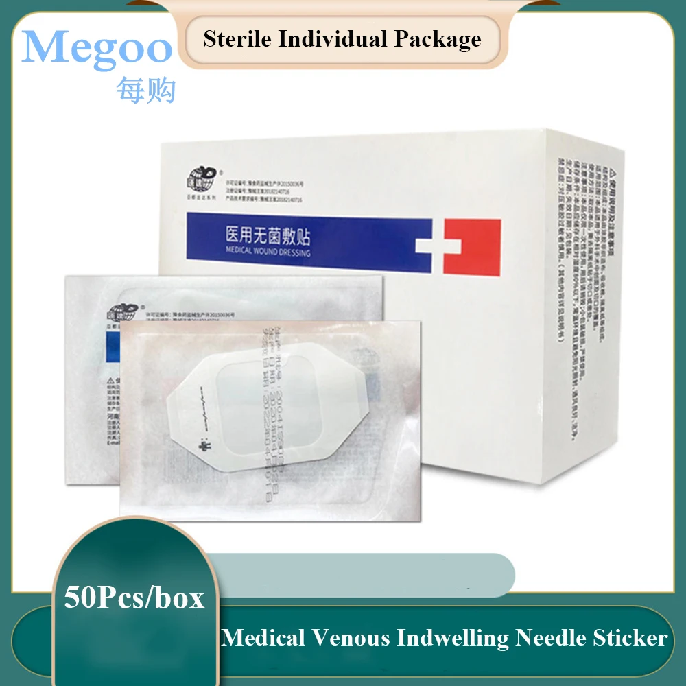 50Pcs Disposable Sterile Medical Wound Dressing Sticker Waterproof Infusion Venous Indwelling Needle Catheter Fixation Patch
50Pcs Disposable Sterile Medical Wound Dressing Sticker Waterproof Infusion Venous Indwelling Needle Catheter Fixation Patch