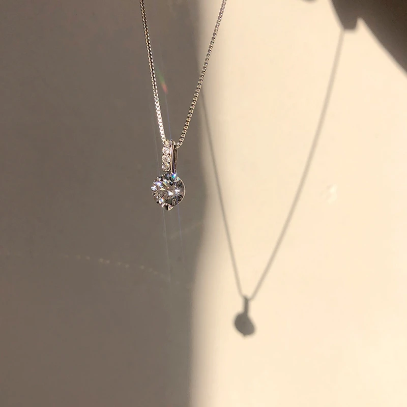 New Hot Trendy Temperament Geometric Zircon Shiny Water Drop Necklace Used for Engagement Women's Collar High Jewelry | Pendant
New Hot Trendy Temperament Geometric Zircon Shiny Water Drop Necklace Used for Engagement Women's Collar High Jewelry | Pendant