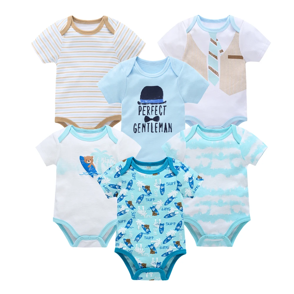 Kavkas 3 6 Pcs/set ropa bebe Baby Boy Clothes Gentleman Design Newborn Cotton Rompers Short Sleeve Summer Jumpsuit Outfits
Kavkas 3 6 Pcs/set ropa bebe Baby Boy Clothes Gentleman Design Newborn Cotton Rompers Short Sleeve Summer Jumpsuit Outfits