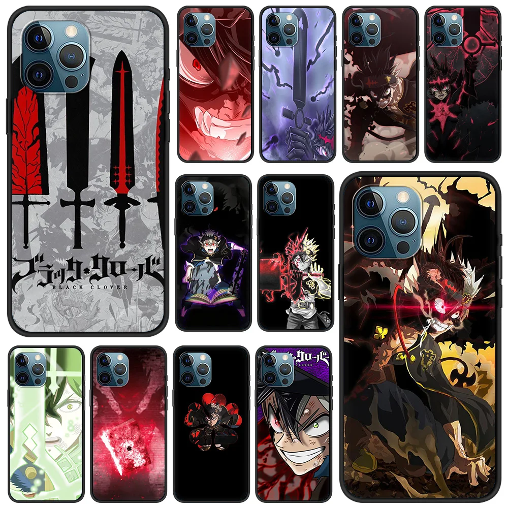 Asta Black Anime Fundas Shockproof For iPhone 13 12 11 Pro Max 8 7 Plus SE 2020 Case Soft Cover For iPhone X XR XS Max Shell TPU
Asta Black Anime Fundas Shockproof For iPhone 13 12 11 Pro Max 8 7 Plus SE 2020 Case Soft Cover For iPhone X XR XS Max Shell TPU