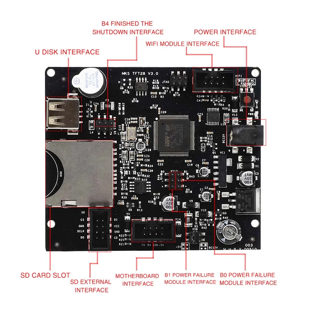Touch Screen Practical MKS BASE V1.6+MKS TFT28 ColorMega2560 for 3D Printer Motherboard Kits
Touch Screen Practical MKS BASE V1.6+MKS TFT28 ColorMega2560 for 3D Printer Motherboard Kits
