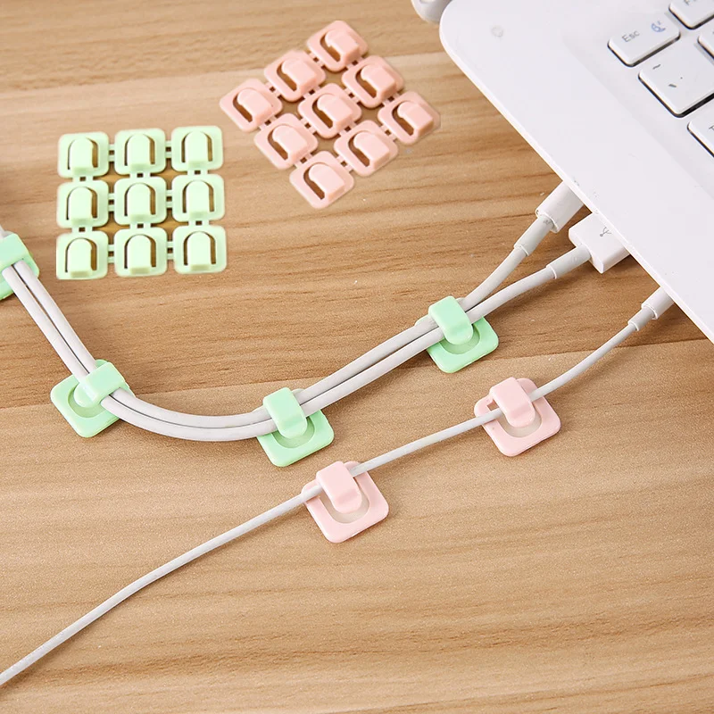 18PCS/Lot Adhesive Car Cable Organizer Clips Cable Winder Drop Cable Holder Cord Management Desk Wire Tie Fixer Car Wire Clip
18PCS/Lot Adhesive Car Cable Organizer Clips Cable Winder Drop Cable Holder Cord Management Desk Wire Tie Fixer Car Wire Clip