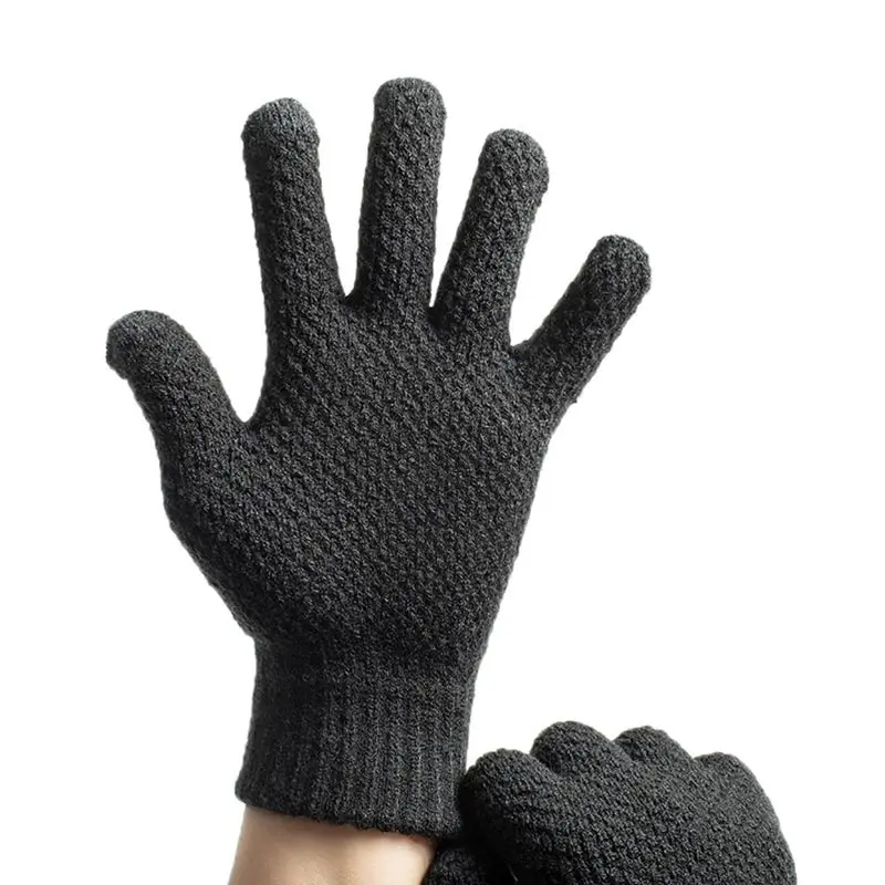 Fashion Winter Men Knitted Gloves Touch Screen Male Mitten Thicken Warm Wool Cashmere Solid Men Business Gloves
Fashion Winter Men Knitted Gloves Touch Screen Male Mitten Thicken Warm Wool Cashmere Solid Men Business Gloves