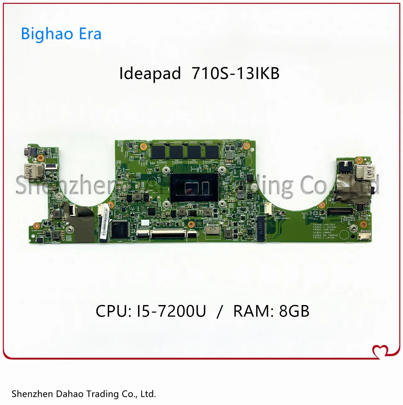 5B20M36030 5B20M36034 For Lenovo Ideapad 710S-13IKB Laptop Motherboard With i5-7200U CPU 8GB-RAM 100% Fully Tested
5B20M36030 5B20M36034 For Lenovo Ideapad 710S-13IKB Laptop Motherboard With i5-7200U CPU 8GB-RAM 100% Fully Tested