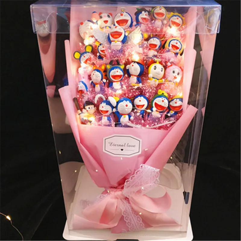 16" Doraemon Pokonyan Creative Nosegay LED Decoration Girls Valentines Gift PVC Action Figure Collectible Model Toy 40CM X2497
16" Doraemon Pokonyan Creative Nosegay LED Decoration Girls Valentines Gift PVC Action Figure Collectible Model Toy 40CM X2497