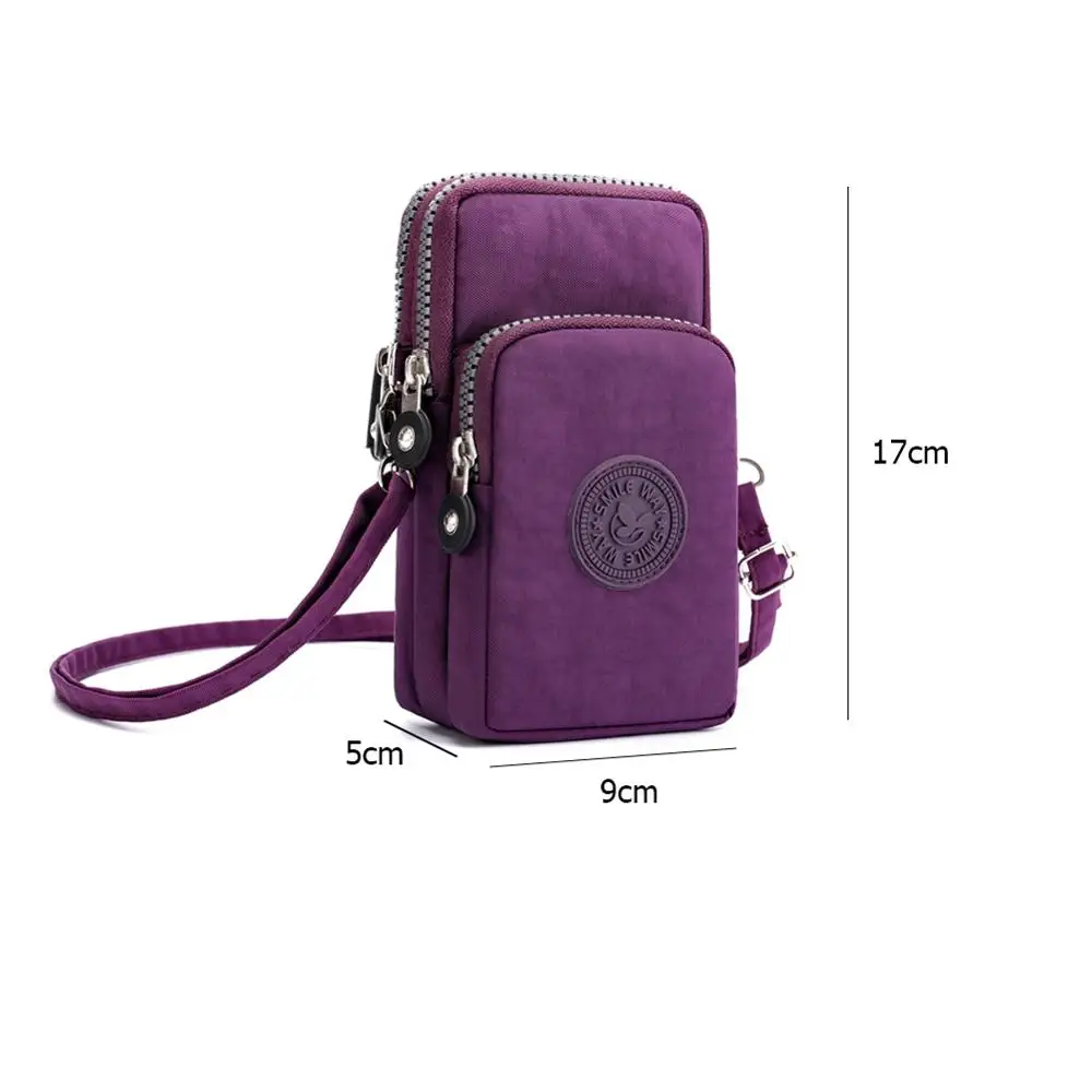 Women Nylon Messenger Shoulder Bag Arm Pack Sports Small Mobile Phone Pouch Fashion Mini bag
Women Nylon Messenger Shoulder Bag Arm Pack Sports Small Mobile Phone Pouch Fashion Mini bag