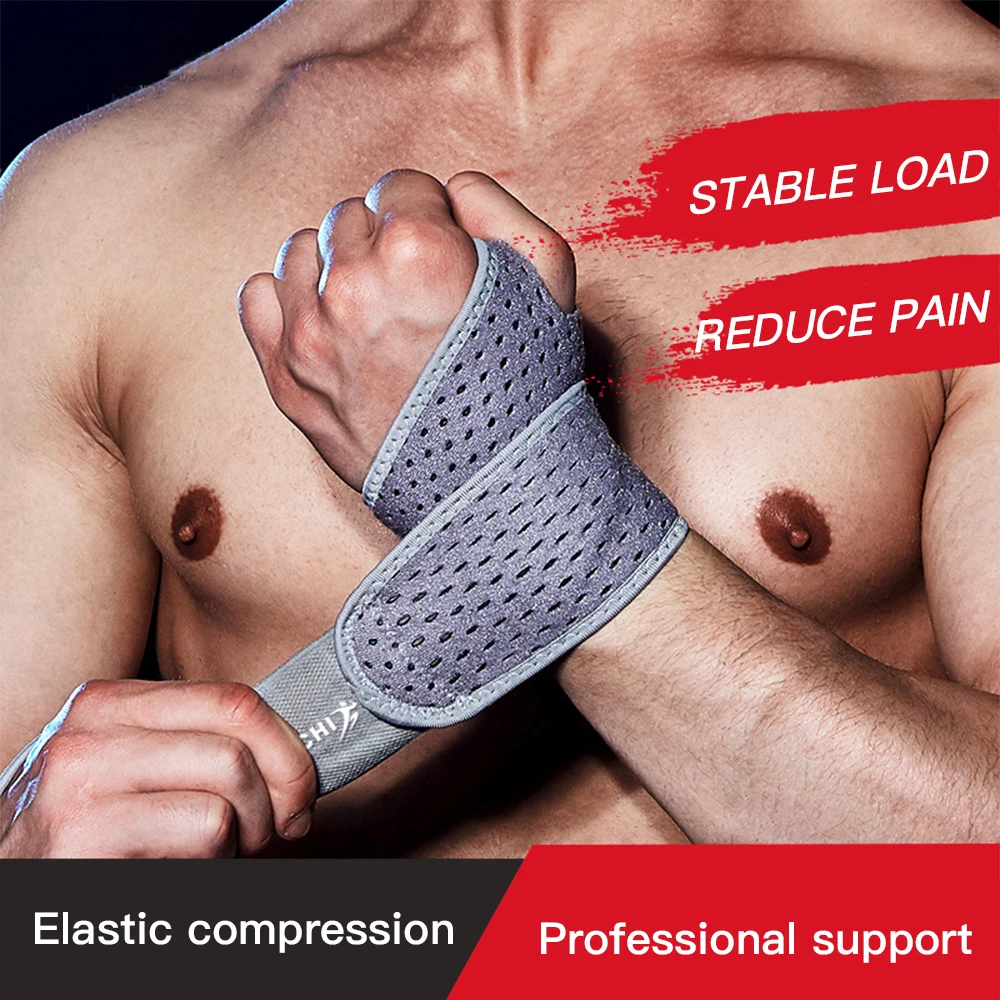Wristband Wrist Support Bracer Weight Lifting Gym Training Wrist Protector Brace Straps Wraps Cross Power Lifting fitness Sport
Wristband Wrist Support Bracer Weight Lifting Gym Training Wrist Protector Brace Straps Wraps Cross Power Lifting fitness Sport