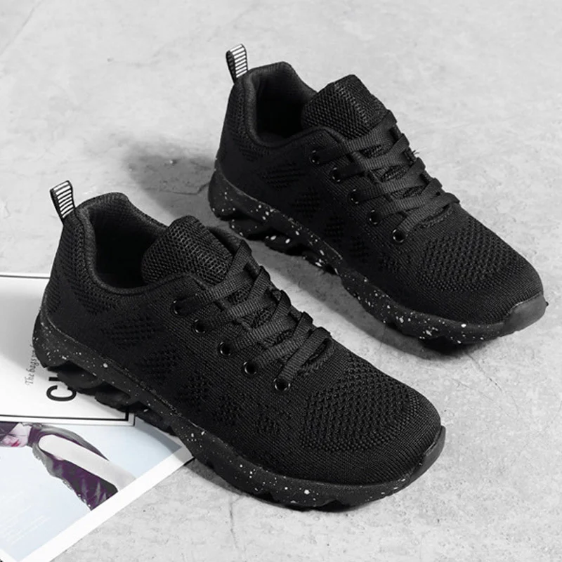 Модные женские кроссовки, женские непористые сетчатые кроссовки, дышащая женская обувь для бега, 35-40 ярдов 
Модные женские кроссовки, женские непористые сетчатые кроссовки, дышащая женская обувь для бега, 35-40 ярдов