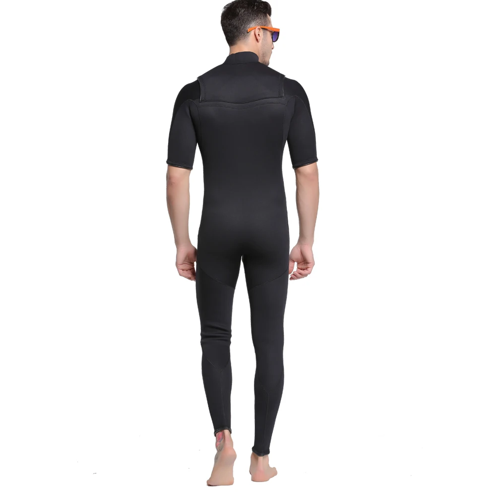 Sbart Men 3mm one-piece surf Suit Short sleeve Wetsuit neoprene Freediving spear fishing Diving suit swimsuit Black diving
Sbart Men 3mm one-piece surf Suit Short sleeve Wetsuit neoprene Freediving spear fishing Diving suit swimsuit Black diving