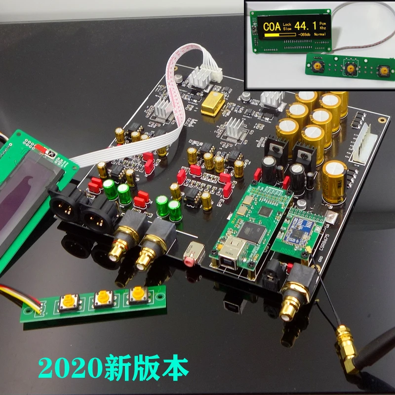 Lyele Audio ES9038PRO DAC decoder board Bluetooth 5.0 dual core DAC decoder board ES9038PRO
Lyele Audio ES9038PRO DAC decoder board Bluetooth 5.0 dual core DAC decoder board ES9038PRO