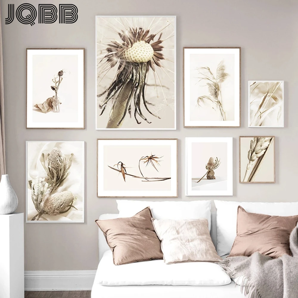 Dried Floral Botanical Wall Art Canvas Painting Dandelion Dried Wheat Poster Beige Grass Nordic Decor Picture Modern Home Decor
Dried Floral Botanical Wall Art Canvas Painting Dandelion Dried Wheat Poster Beige Grass Nordic Decor Picture Modern Home Decor