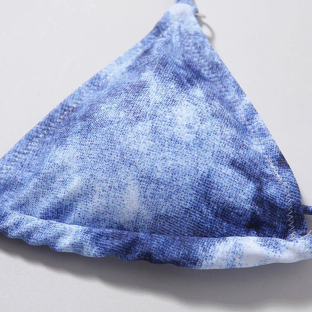 Bathing Bikini Halter Tie Dye 2 Piece Set Women'S Swimsuit Swimwear Shiny Blue Woman Clothes Underwear Beachwear Bra Panty Set
Bathing Bikini Halter Tie Dye 2 Piece Set Women'S Swimsuit Swimwear Shiny Blue Woman Clothes Underwear Beachwear Bra Panty Set