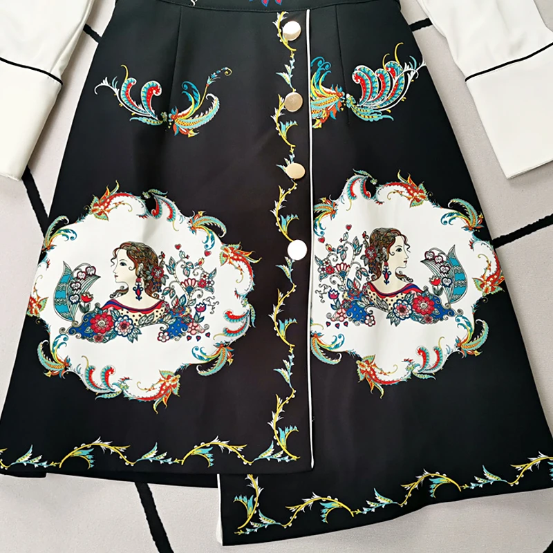 Fashion New Autumn Designer High Quality White Long-Sleeved Casual Shirt Diamond Beading Strap Dress Elegant Women'S Dress Sets
Fashion New Autumn Designer High Quality White Long-Sleeved Casual Shirt Diamond Beading Strap Dress Elegant Women'S Dress Sets