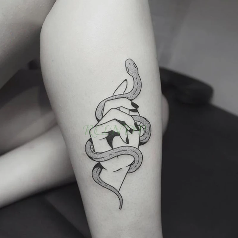 Waterproof Temporary Tattoo Sticker snake in hand cartoon animal tatto flash tatoo fake tattoos for men women
Waterproof Temporary Tattoo Sticker snake in hand cartoon animal tatto flash tatoo fake tattoos for men women
