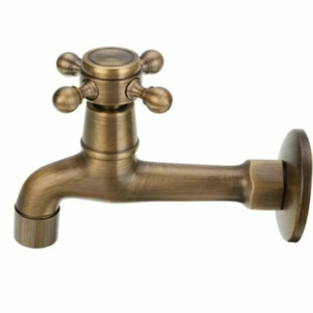 Antique Wall Mounted Brass Gold Tap European Bathroom Kitchen Washing Machine Single Cold Single Handle Faucet Tap
Antique Wall Mounted Brass Gold Tap European Bathroom Kitchen Washing Machine Single Cold Single Handle Faucet Tap