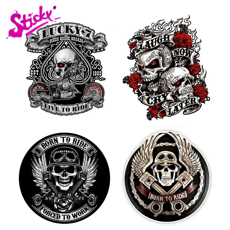 STICKY 3D Cool Lucky Rose Skull Funny Car Sticker Decal Decor For Bicycle Motorcycle Accessories Laptop Helmet Trunk Wall
STICKY 3D Cool Lucky Rose Skull Funny Car Sticker Decal Decor For Bicycle Motorcycle Accessories Laptop Helmet Trunk Wall
