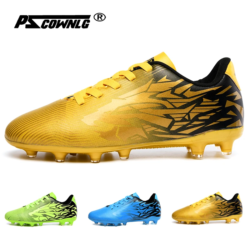 Gold Color Sports Men Soccer Shoes Kids Non-Slip Training Football Breathable Sports Shoes Athletic Soccer Unisex Sneaker Shoes
Gold Color Sports Men Soccer Shoes Kids Non-Slip Training Football Breathable Sports Shoes Athletic Soccer Unisex Sneaker Shoes