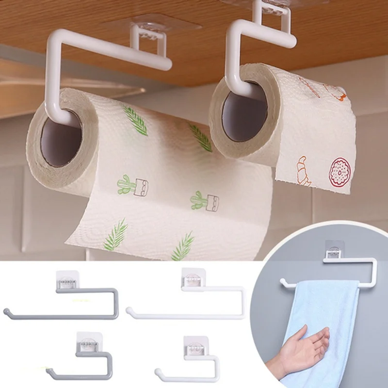 Kitchen Self-adhesive Paper Roll Holder Towel Rack Rack Toilet Paper Holder Bathroom Storage Rack Shelf Bar Cabinet Rag Rack
Kitchen Self-adhesive Paper Roll Holder Towel Rack Rack Toilet Paper Holder Bathroom Storage Rack Shelf Bar Cabinet Rag Rack