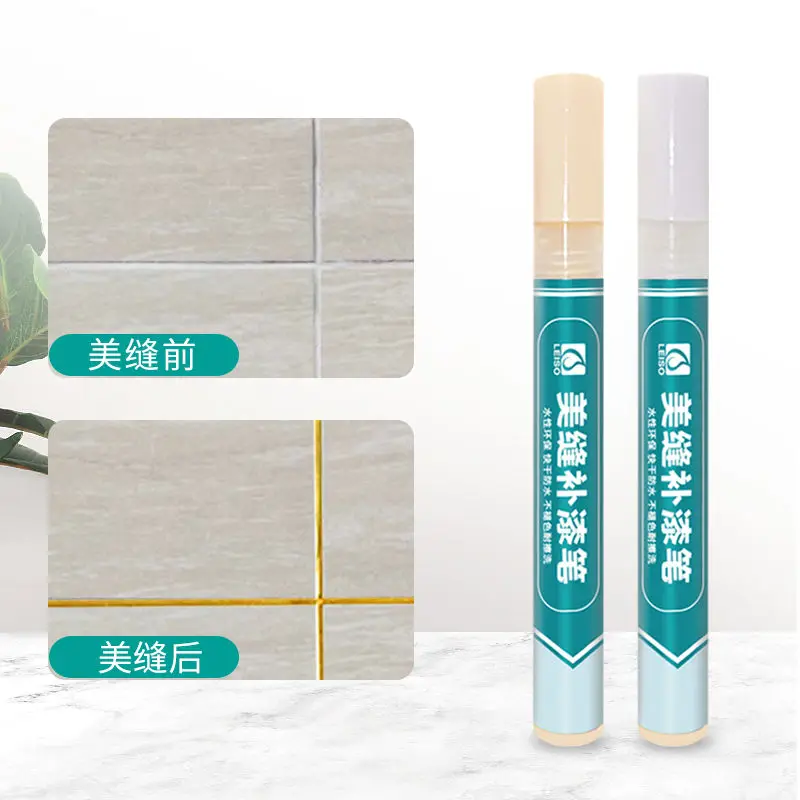 1pcs Tile Beautiful Seam Pen Repair Gap Waterproof and Mildew-proof Household Beautifier Tile Special Pen Floor
1pcs Tile Beautiful Seam Pen Repair Gap Waterproof and Mildew-proof Household Beautifier Tile Special Pen Floor