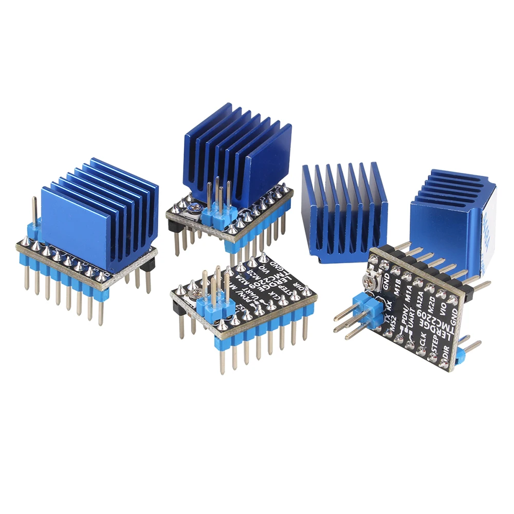 LERDGE 3D Printer Parts TMC 2209 Stepper Motor Driver 256 UART TMC2208 A4988 LV8729 TMC2130 Stepstick 2.0A ultra-silent Ender3 
LERDGE 3D Printer Parts TMC 2209 Stepper Motor Driver 256 UART TMC2208 A4988 LV8729 TMC2130 Stepstick 2.0A ultra-silent Ender3