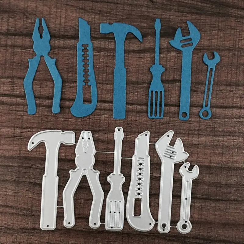 Cutlery Set Metal Cutting Dies Stencil DIY Scrapbooking Album Stamp Paper Card Embossing Craft Decor
Cutlery Set Metal Cutting Dies Stencil DIY Scrapbooking Album Stamp Paper Card Embossing Craft Decor