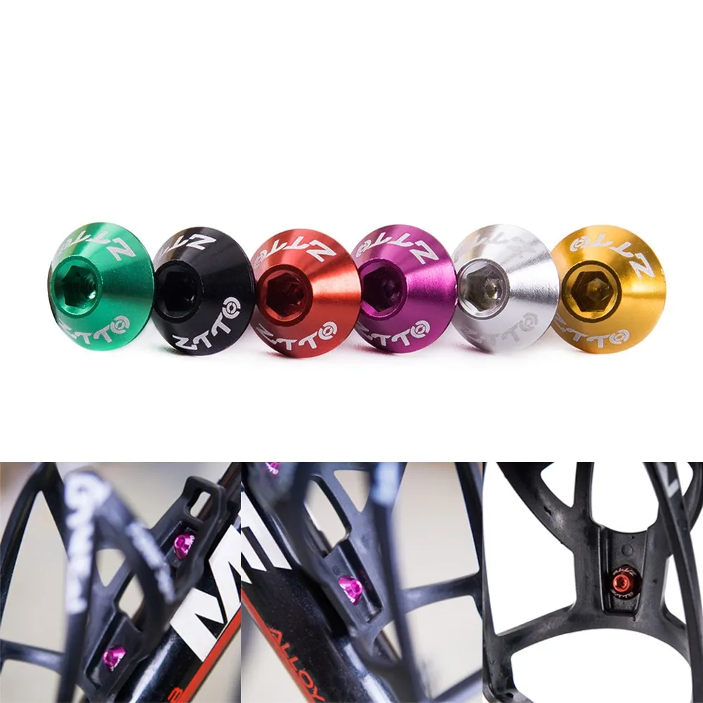 M5x10mm CNC Aluminum Alloy Bike Bicycle Water Bottle Cage Bolt Holder Screws 2pcs/set For Water Bottle Cage Enhancement
M5x10mm CNC Aluminum Alloy Bike Bicycle Water Bottle Cage Bolt Holder Screws 2pcs/set For Water Bottle Cage Enhancement