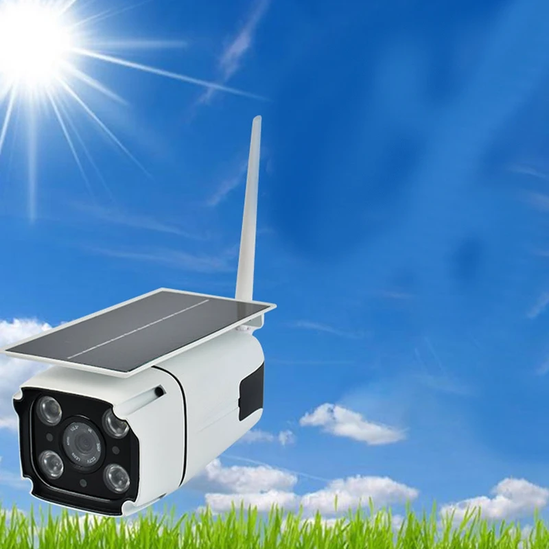Solar Surveillance Camera Wireless WiFi Outdoor Waterproof Camera Remote Control Motion Detection 1080P HD
Solar Surveillance Camera Wireless WiFi Outdoor Waterproof Camera Remote Control Motion Detection 1080P HD