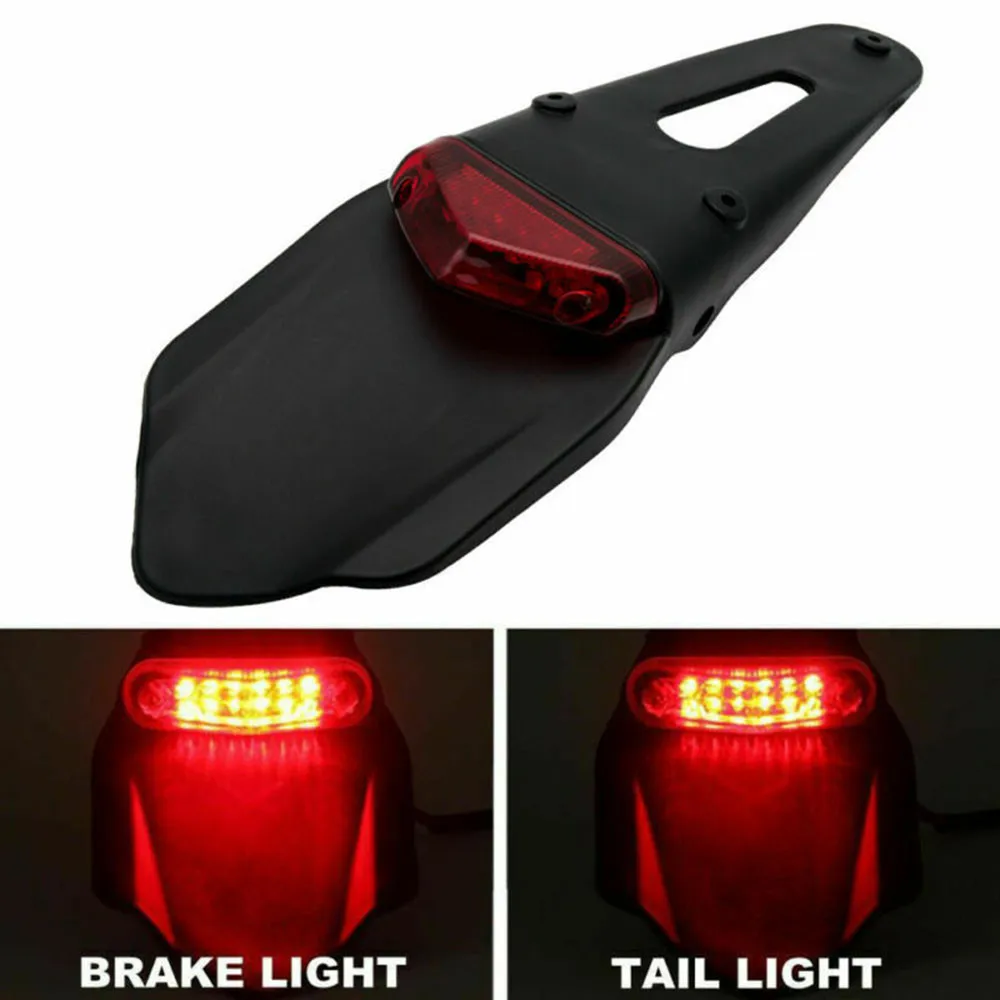1 Pc Motorcycle LED Rear Fender Brake Tail Light 12 V For Off Road Enduro Dirt Bike Brand New 12 To 15 Volts
1 Pc Motorcycle LED Rear Fender Brake Tail Light 12 V For Off Road Enduro Dirt Bike Brand New 12 To 15 Volts