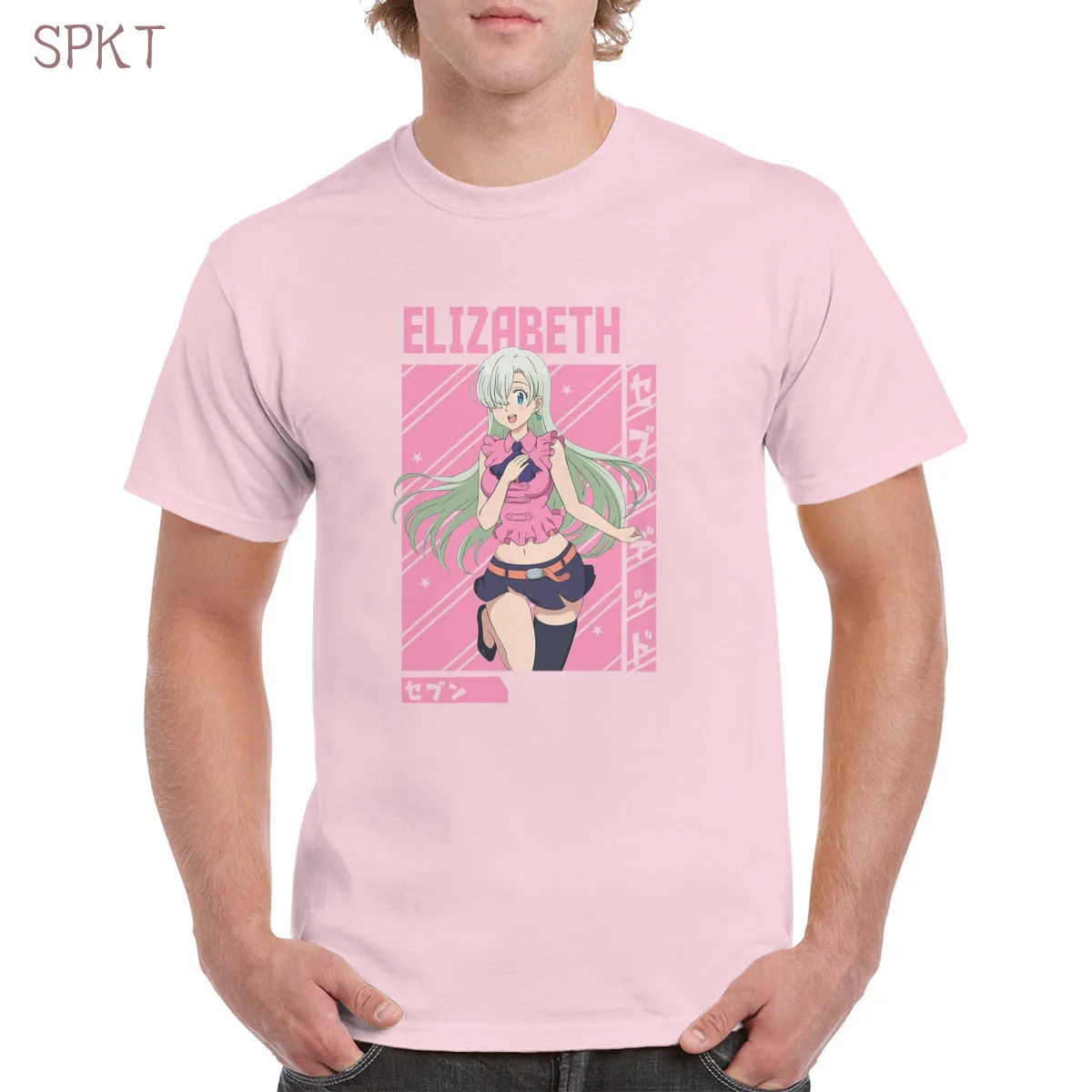 100% Cotton Seven Deadly Sins Elizabeth cute Japanese T shirt Top Harajuku Aesthetic T-shirt Oversized clothes Female/Man
100% Cotton Seven Deadly Sins Elizabeth cute Japanese T shirt Top Harajuku Aesthetic T-shirt Oversized clothes Female/Man