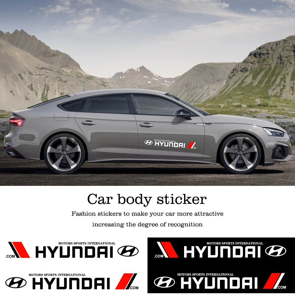 2PCS Car Logo Door Side Stickers Creative Auto Body Decals Waterproof PVC Sticker For Hyundai Tucson I30 IX35 Getz I20 Kona IX25
2PCS Car Logo Door Side Stickers Creative Auto Body Decals Waterproof PVC Sticker For Hyundai Tucson I30 IX35 Getz I20 Kona IX25