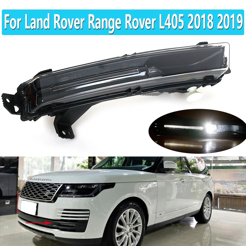 1 Pair LED DRL Fog Light Headlight Driving Lamp Daytime Running Light For Land Rover For Range Rover 2018 2019 L405 Sport
1 Pair LED DRL Fog Light Headlight Driving Lamp Daytime Running Light For Land Rover For Range Rover 2018 2019 L405 Sport