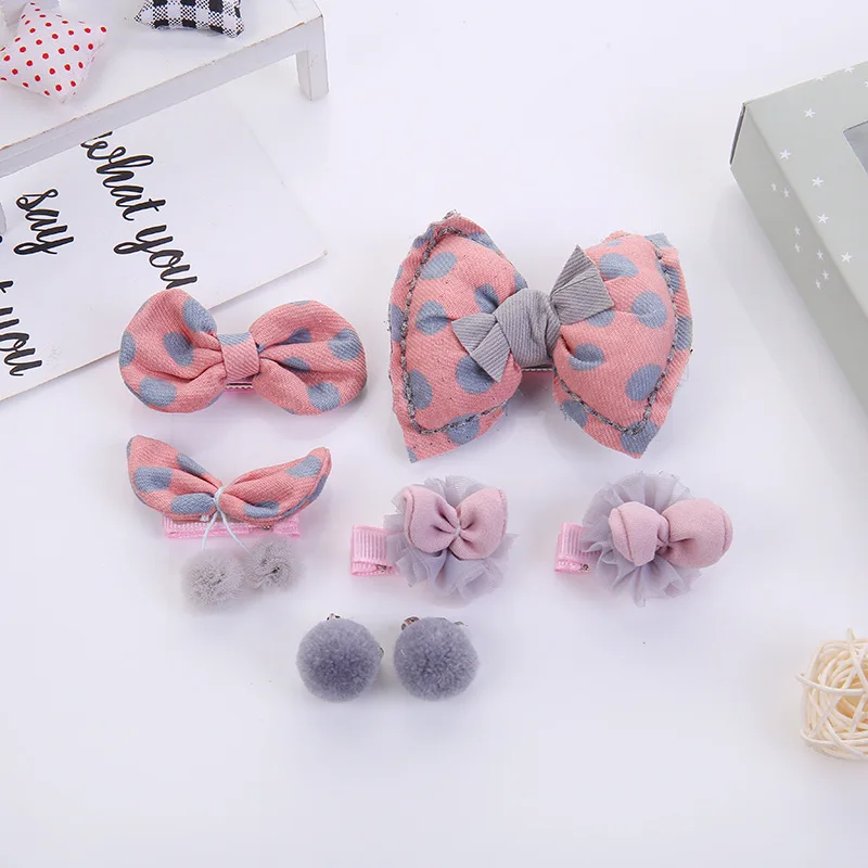 7Pcs/Set Kids Baby Hair Clip Colorful Bows Children Baby Girl Hair Clips Hairpin Haarspeldjes Barrettes Baby Hair Accessories
7Pcs/Set Kids Baby Hair Clip Colorful Bows Children Baby Girl Hair Clips Hairpin Haarspeldjes Barrettes Baby Hair Accessories