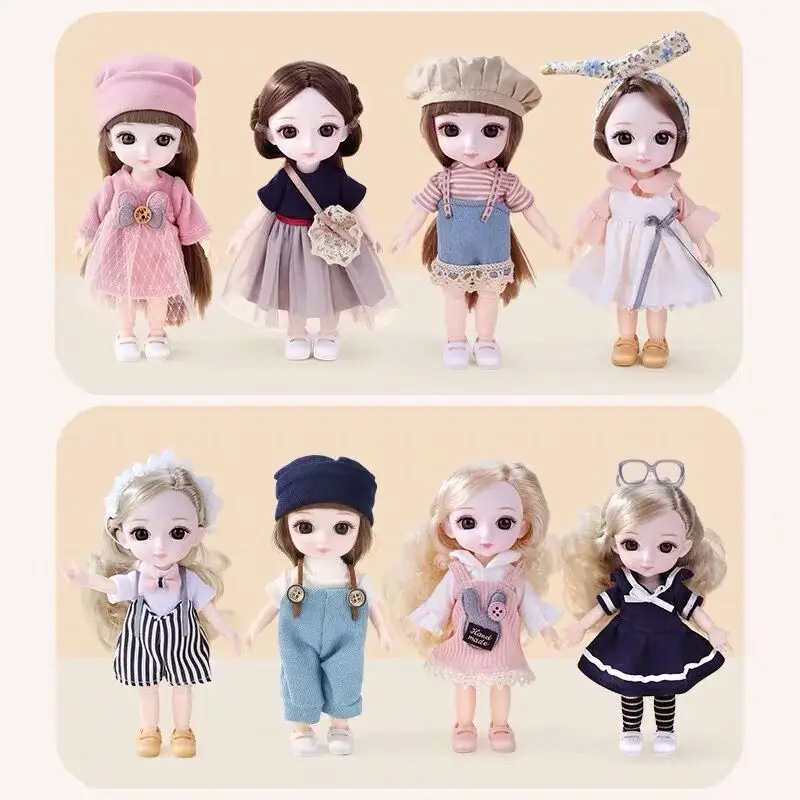 bjd doll 16 cm 13 joints BJD exquisite Bobby doll set simulation doll children girl toy birthday gift bjd doll
bjd doll 16 cm 13 joints BJD exquisite Bobby doll set simulation doll children girl toy birthday gift bjd doll