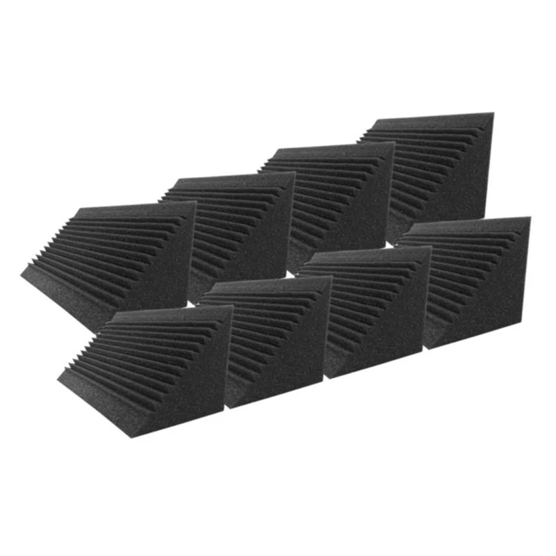 8 Pcs Sound-Absorbing Foam Board, Studio Wedge-Shaped Brick, Sound-Absorbing Foam Sound-Absorbing Room Panel,12X12X24cm
8 Pcs Sound-Absorbing Foam Board, Studio Wedge-Shaped Brick, Sound-Absorbing Foam Sound-Absorbing Room Panel,12X12X24cm