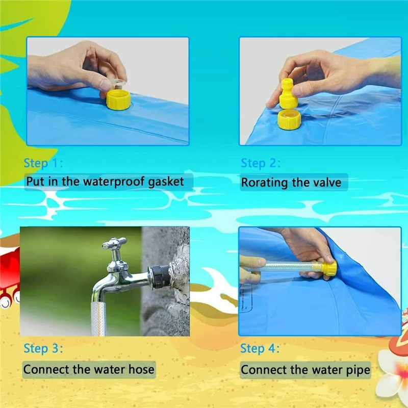 Lawn Sprinkler Mat Outdoor Inflatable Pillow Summer Children Play Water Games Pad Lawn Beach Sprinkler Mat Bath Swimming Pool
Lawn Sprinkler Mat Outdoor Inflatable Pillow Summer Children Play Water Games Pad Lawn Beach Sprinkler Mat Bath Swimming Pool