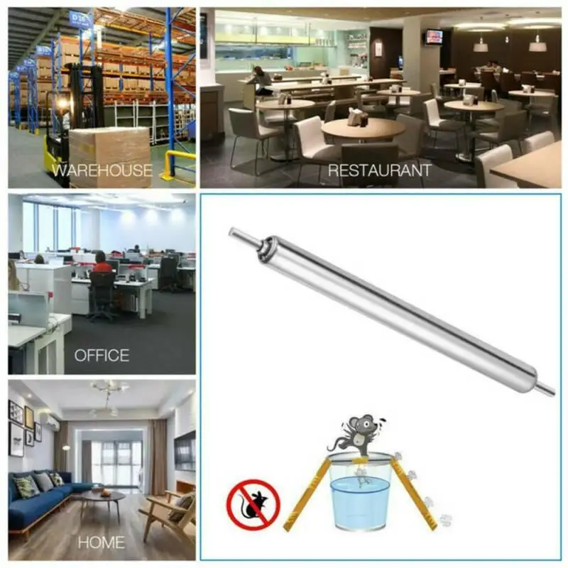 Pest Control Mousetrap Spinning Roller Silver Efficient Mice Killer For Garden Courtyard Restaurant Home
Pest Control Mousetrap Spinning Roller Silver Efficient Mice Killer For Garden Courtyard Restaurant Home