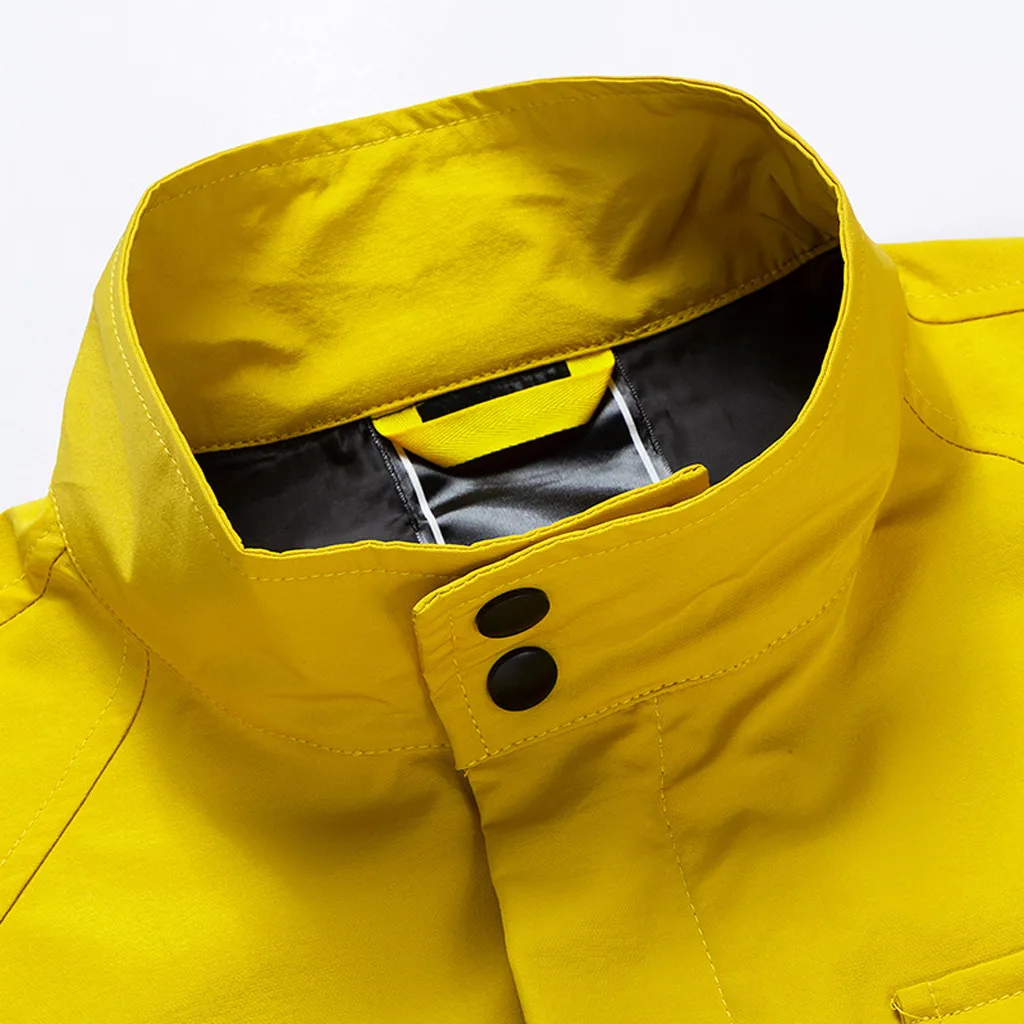 Men's Autumn Winter Casual Patchwork Stand Collar Zipper Outdoor Sport Coat Tactical Outwear Breathable Light Windbreaker 8.28
Men's Autumn Winter Casual Patchwork Stand Collar Zipper Outdoor Sport Coat Tactical Outwear Breathable Light Windbreaker 8.28